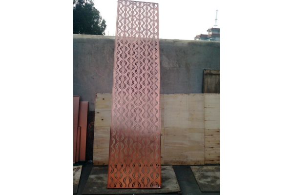 镀铜激光切割花格