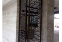 不锈钢屏风（铝材雕刻）