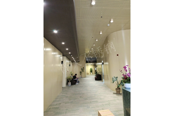 铝单板及冲孔板吊顶4
