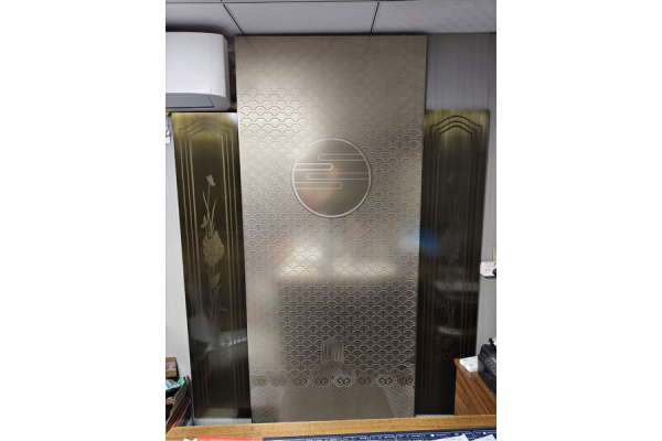 不锈钢屏风(艺术背景蚀刻)